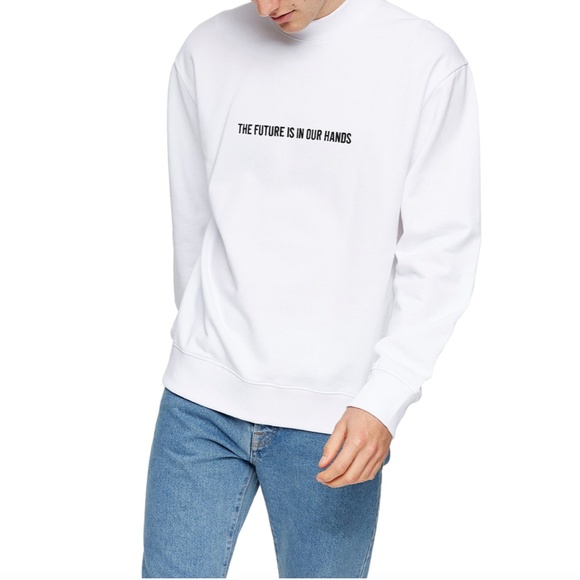 Topman Other - NWT Topmman The Future Mock Neck Sweatshirt